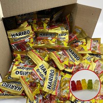 하리보 골드베렌 대용량 간식용 젤리 x 60봉, 10g, 60개