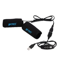 해외 모터사이클 열선 그립 USB 전기 자전거 모터바이크 핸들 워머 온도 조절 탈착식 1쌍, 01 Black, 01 black