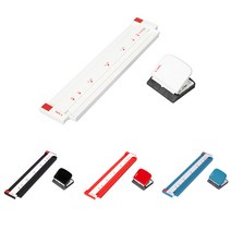칼(CARL) 30공 펀치 GP-2630 다공펀치 홀펀치 펀칭기, 화이트