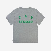아이앱 스튜디오 티셔츠 그레이 그린 - 22FW IAB Studio T-Shirt Gray Green