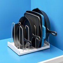 하우스맘 후라이팬거치대 냄비정리 거치대 쿡웨어렉 Youcopia CookwareRack