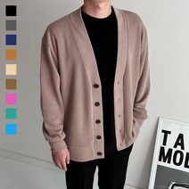 쿤다 남자오버핏가디건 빅사이즈 M-5XL
