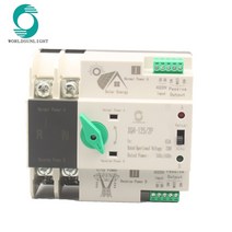 자동절체기 비상전원 캠핑카 레일 및 인버터 이중 전원 자동 전송 선택기 스위치 무정전, 125a