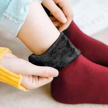 겨울 따뜻한 두꺼운 열 양모 캐시미어 스노우 양말 여성용 Mens Seamless Velvet Boots Floor Sleeping Socks