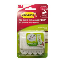 3M 코맨드 찍찍이 테이프 혼합형, 3개