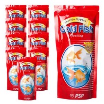 PSP 부산사료 골드피쉬 금붕어사료 파우치 100gx10개, 단품, 단품, 단품