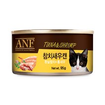 [솔이펫] ANF 고양이 캔 참치새우 95g x 24개