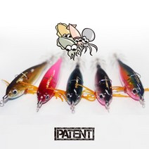 쭈갑 헤드샷 쭈꾸미 리얼컬러 에기 갑오징어 한치 야광 에기 낚시 루어 3개입, 블랙헤드본