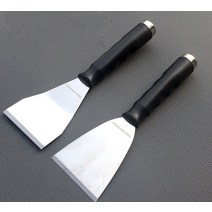 퍼티판 빠데판 알루미늄퍼티판 3개 420 스테인레스 스틸 두꺼운 퍼티 나이프 긁기 도구 확장 가능한 핸들, 01 type1