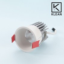 LED 천장 매립등 다운라이트 2인치 3인치 4인치 6인치 플리커프리 방습 COB 할로겐, 22.KL-953(2.5인치 10W), 주백색(4000K)