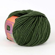 [앵콜스] 피카소울실 6ply (낱개) 뜨개실 털실, 15 카키 (30g)