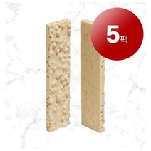 la maison du chocolat 라메종뒤쇼콜라 프랑스 정통 수제 명품 블랭크 프리소난트 크리스피 화이트 초콜릿 바 78g Blanc Frissonnant Chocolate, 5팩