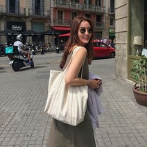 연예인 에코백 느낌있는 캔버스 가방 여자친구선물 튼튼한에코백