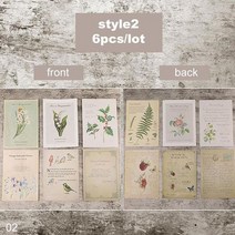 소품 시트 음악 종이 배경 장식 사진 복고풍, 01 Plant