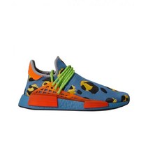 아디다스 정품 x 퍼렐 윌리엄스 Hu NMD 애니멀 프린트 얼터드 블루 볼드 골드 Adidas x Pharrell Williams Hu NMD Animal Print Altered