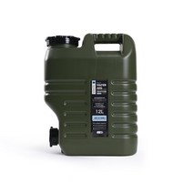 탄씨엔쯔 아웃도어 물통 밀리터리 그린, 1개, 12L