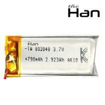 더한 리튬 폴리머 배터리 충전지 802048 790mAh