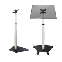 터치스크린 업소용 높이조절 모니터 스탠드 고정형 이동형 15인치 17인치 18인치 20인치 23인치 24인치 27인치