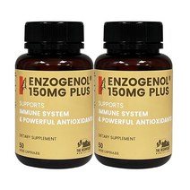 더레드우드 엔조제놀 150mg 플러스 50캡슐 2개