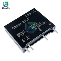 전기릴레이 G3MB-202P 5V 12V 24V 2A 릴레이 모듈 보드 SSR 솔리드 스테이트 DC-AC, 01 5V-G3MB-202P