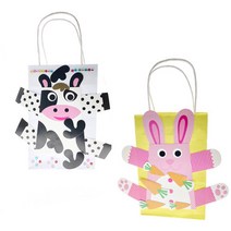 (토단) 종이 가방 4종 (랜덤발송)만들기용품 학습준비물 만들기자랑 꾸미기용품 실과교구, 본상품