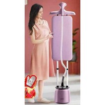 스탠드다리미 백화점 옷스팀기 접이식 일체형, 바이올렛 2000W+항균대형다리미판+ 10단계