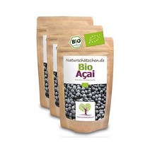 오가닉 아사이 파우더 DEöKO022 슈퍼푸드 3 x 100g, 3x100g