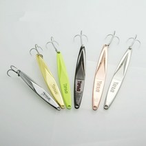 얼음낚시대 송어얼음 척포 참돔 제주갑오징어 쭈갑대주꾸미 펜 선상카고 낚시대 YAPADA Jigging 501 Fish wobblers 10g-25g Metal Jig Multico, [05] Chrome 15g