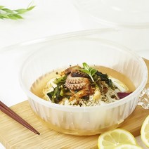 223파이 내구성 강한 투명 냉면용기 대 1.5L 뚜껑세트 1개입 탕용기감자탕용기 포장용기 일회, 없음