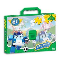 로이북스 로보카폴리 가방퍼즐_폴리랑 놀아요