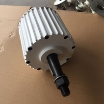 알터네이터 제네레다 대형 풍력 터빈 발전기 자유 에너지 대체 영구 자석 낮은 RPM 10KW 20KW 30KW 48V 96V 120V 220V, 7.24V - With Base-Taper Shaft