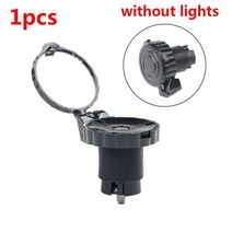 볼록 거울 손잡이 드롭바 범용 좌우 장착 아크릴 후방 사이트 리플렉터 자전거 드롭바103962, B with lights