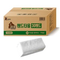 킹콩 2겹 핸드타올, 90매입, 30개