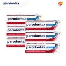 파로돈탁스 독일 Parodontax 엑스트라 후레쉬(블루) 잇몸 치약 75ml 묶음 독일직배송, 6개