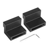 1 Pair Zinc Alloy Door Stopper Replacement Part for Sliding Barn Door Rail Track, 한개옵션0