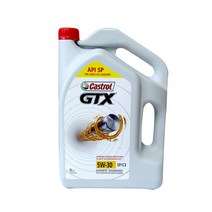 캐스트롤 GTX SP C3 5W-30 6리터 X 3개 (22년 업그레이드 신상품 가솔린 디젤 합성엔진오일)