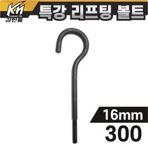 열처리 특강 리프팅볼트 16mm x 300 특수제작 대형볼트 금형고리볼트