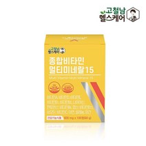 고철남 헬스케어 고철남헬스케어 종합비타민 멀티미네랄15 600mg x 100정 100일분, 종합비타민 멀티미네랄/종합비타민 멀티미네랄
