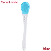 전동바디브러쉬 전기 목욕 샤워 핸드 헬드 마사지 백 클린 롱 핸들 스파 각질 제거 깨끗한 스크럽, 2.B