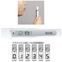 타니타 Tanita 휴대용 입냄새 측정기 구취 HC-150SWH, 1개