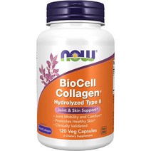 나우푸드 바이오셀 콜라겐 식물성 캡슐 120정 (NONGMO) 먹는 코라겐, 120캡슐, 1개, 120 베지 캡슐