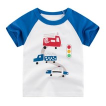 지피키즈 유아동 상의 반팔 신호등길