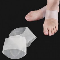 실리콘 밸런스 아치 밴드 패드 앞발바닥통증 물집방지 발앞꿈증 구두클때 쿠션, 단품