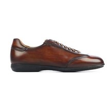 [맥나니] Magnanni 로우탑 남성용 스니커즈 - 부드러운 가죽 - 23892