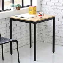 심플 DIY 원룸 개인용 간이 철제 책상 600 (8색) 초등학생 사무용 슬림 큰, 블랙