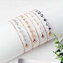 크리스탈라인 프리미엄 마스크스트랩 안경줄 겸용 일회용마스크 패션목걸이 안경목걸이 마스크목걸이