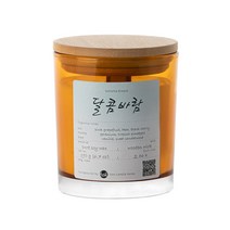 소이캔들 우드심지 프리미엄 향초 190g 5종, 달콤바람