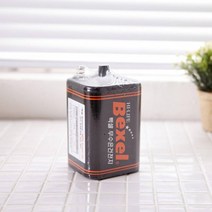 벡셀 무수은건전지 4R25-6V (랜턴용) 4p 4FM 건전지 밧데리 백셀 배터리