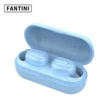 FANTINI L13 블루투스 이어폰 인이어이어폰 노이즈캔슬링 블루투스5.0 IPX6방수하다, 푸른 색