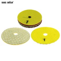 대리석연마1조각 드라이 폴리싱 패드 허니 콤 퀵 체인지 화강암 mable 그라인딩 디스크, 05 100mm NO 5